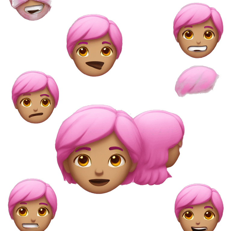 Pink Netflix emoji emoji