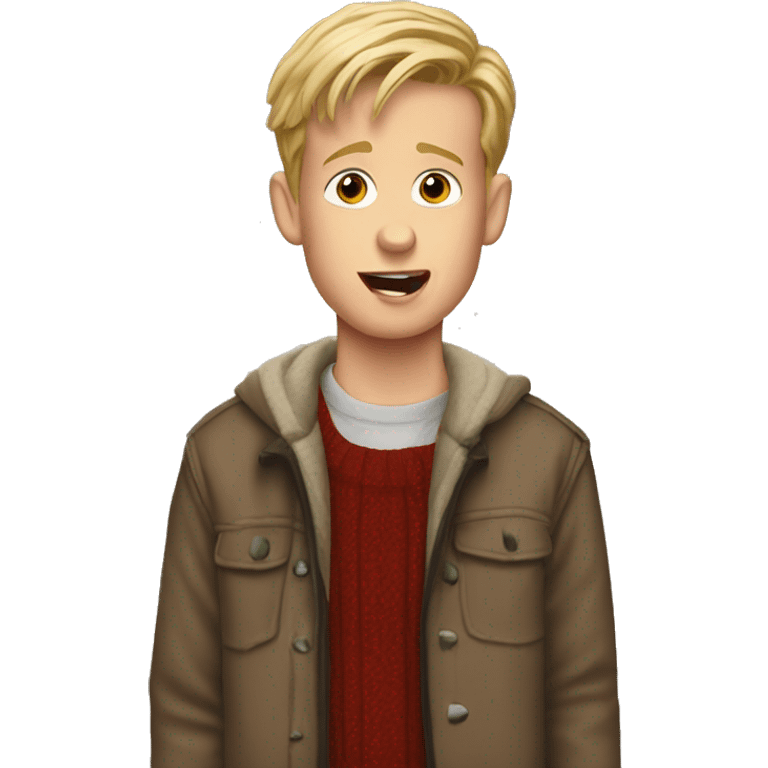 home alone boy emoji