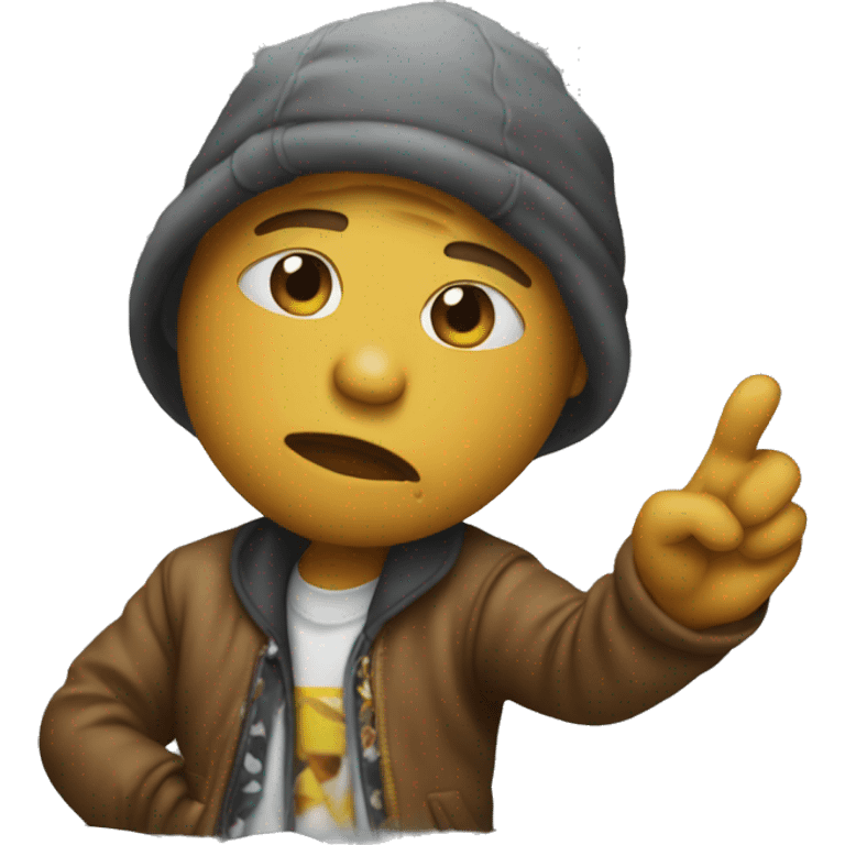 A Hip-Hop emoji emoji