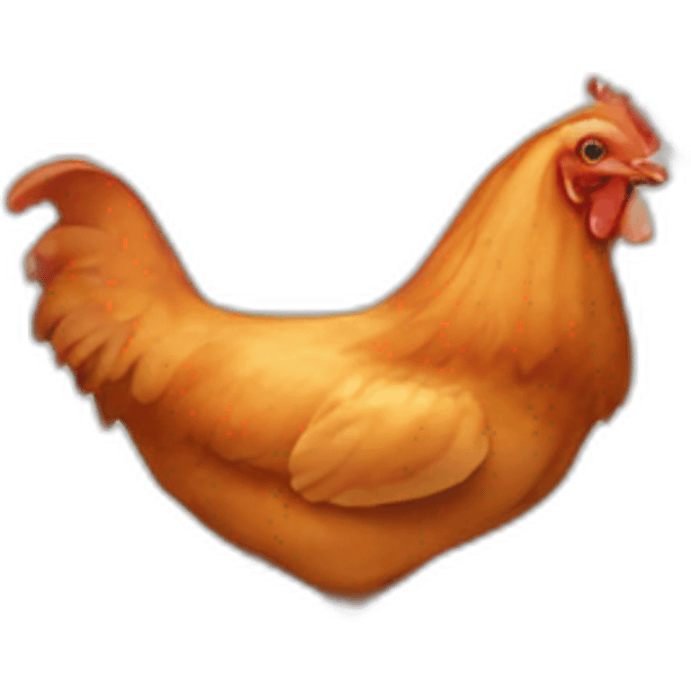 chicken meat emoji