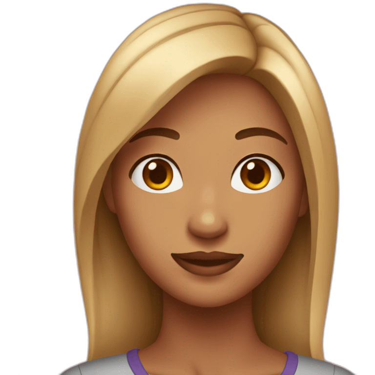 a woman 21 years old emoji