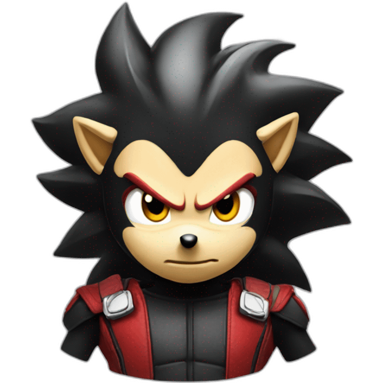 shadow the hedgehog emoji