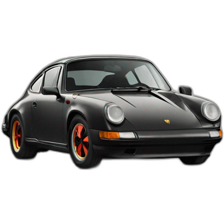 porsche logo, front view emoji