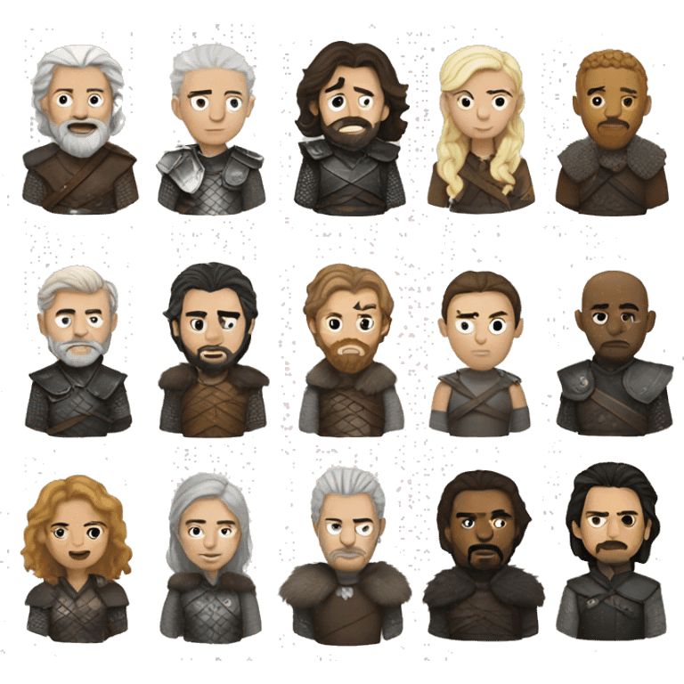 Game of thrones emoji