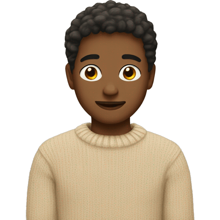 Beige sweater  emoji