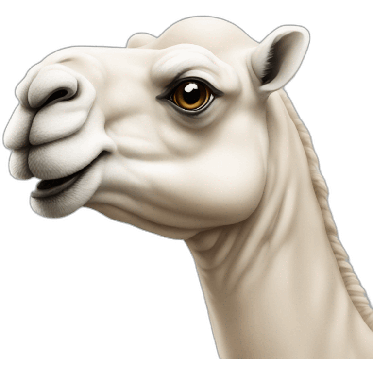 white camel emoji