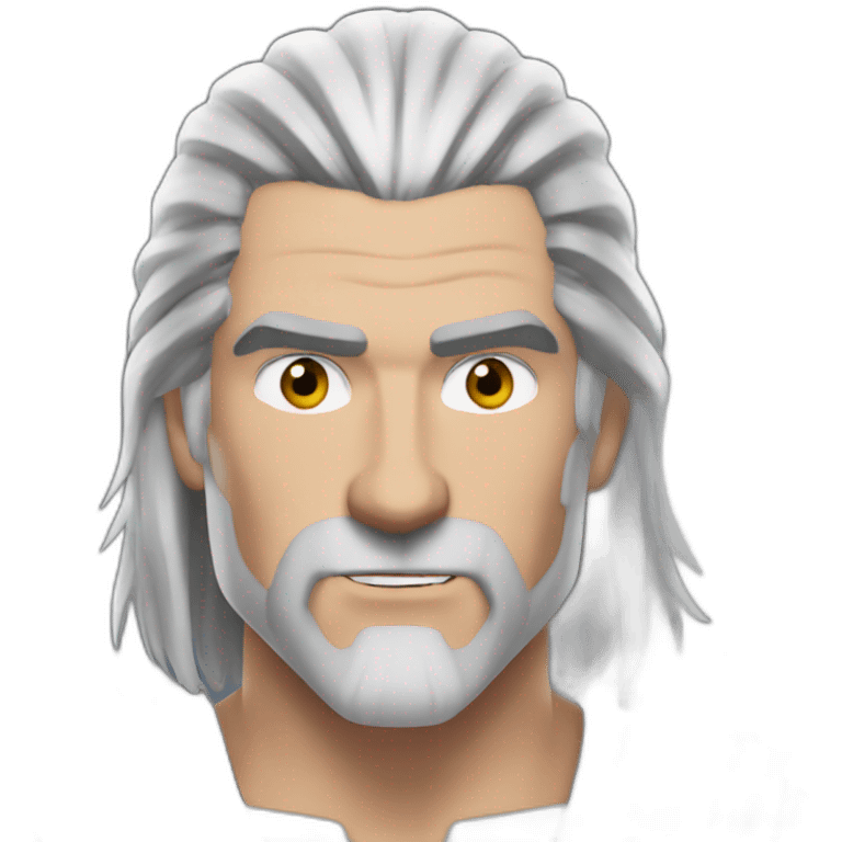 Geralt of Rivia emoji