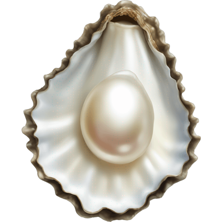 Oyster pearl  emoji