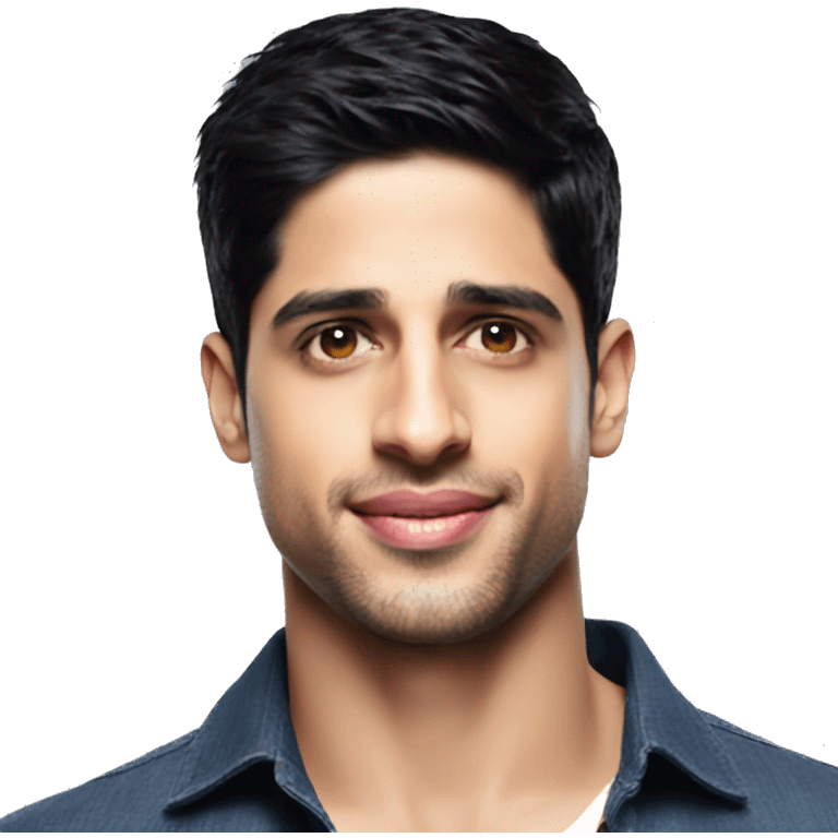 Sidharth Malhotra emoji