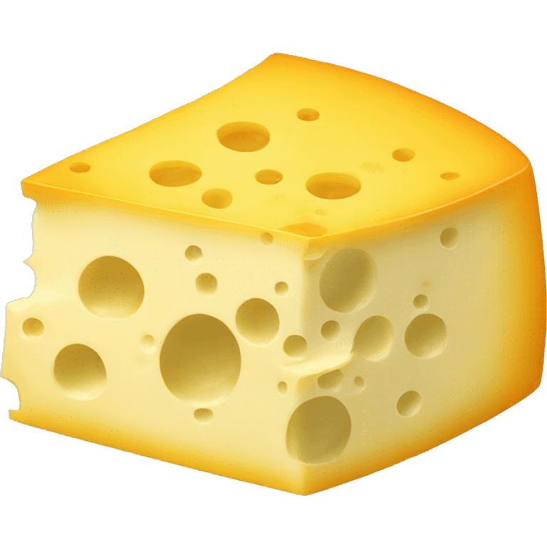 Cheese in a cheese emoji