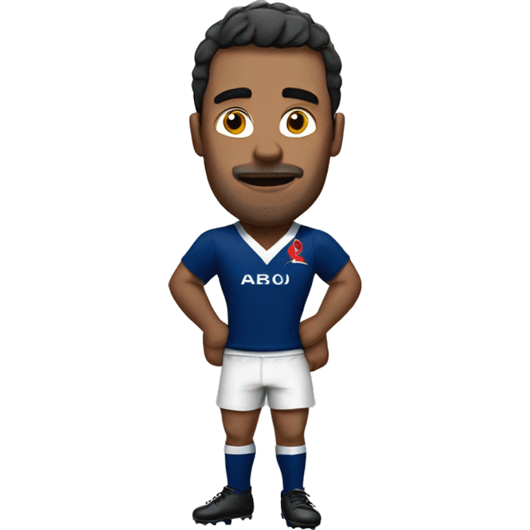 Rugbyman francais emoji