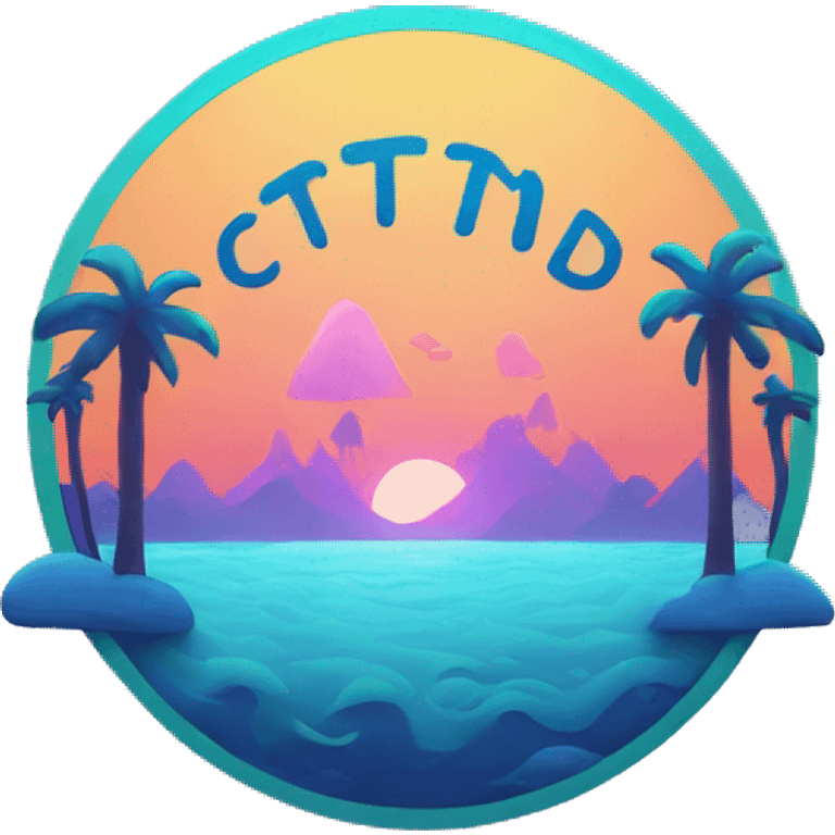 music festival logo with the letters "CTND" emoji