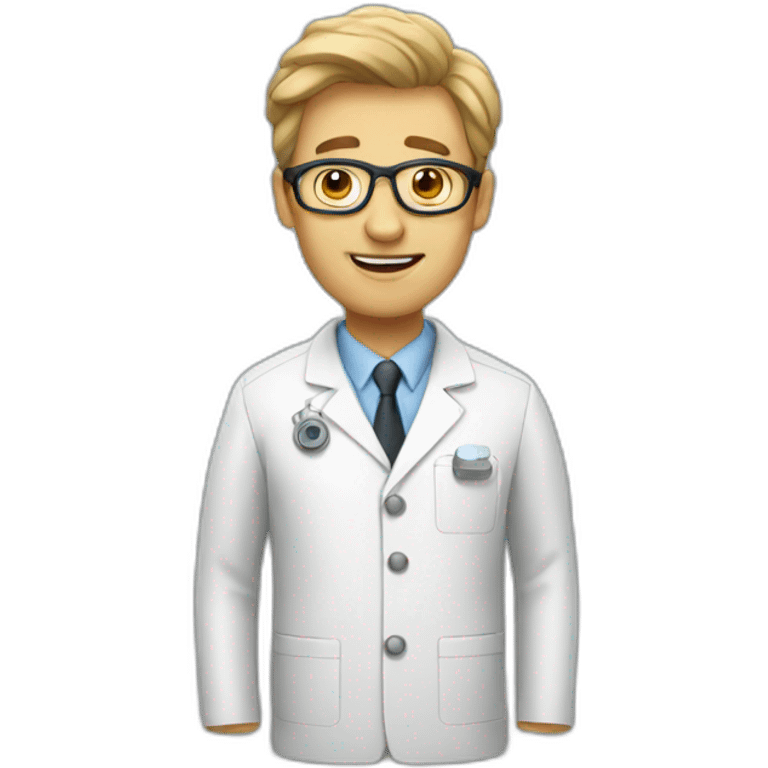 science guy fun emoji