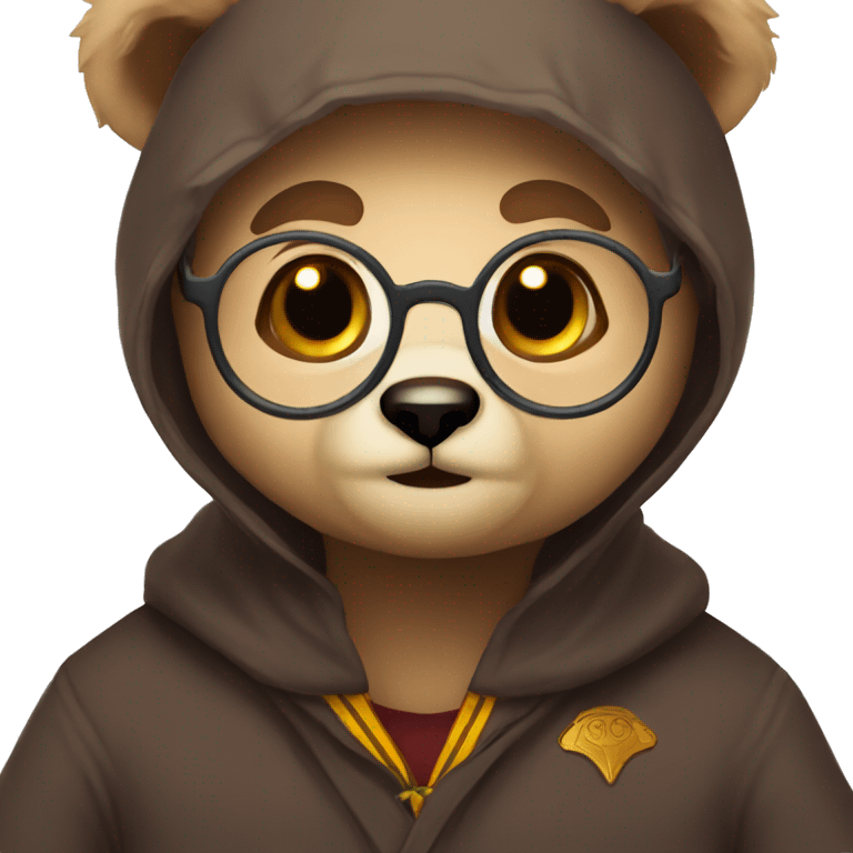 Harry Potter cute bear  emoji