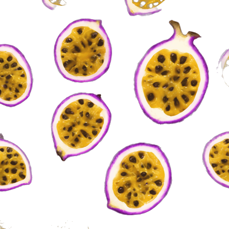 purple passion fruit  emoji