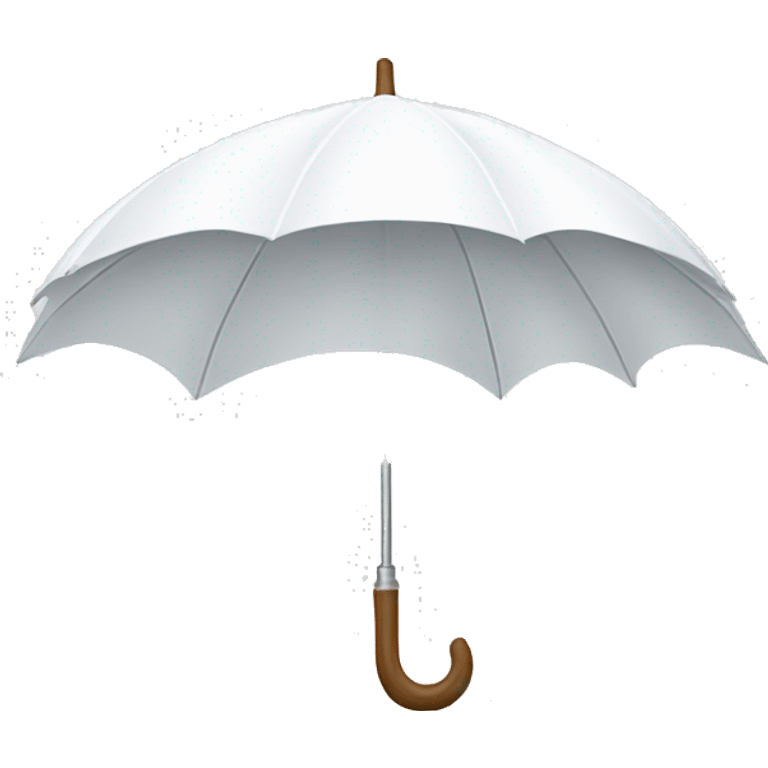 white umbrella emoji