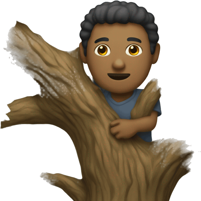 man in a tree emoji