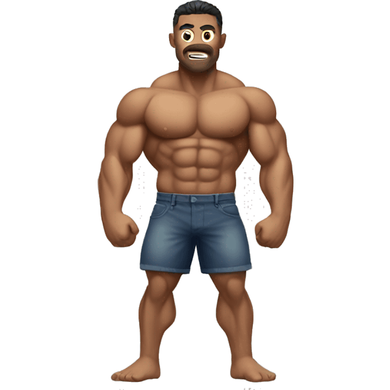 muscular emoji