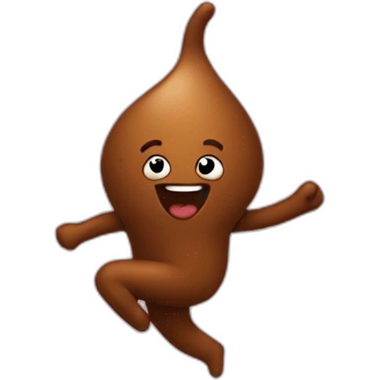 dancing poop emoji