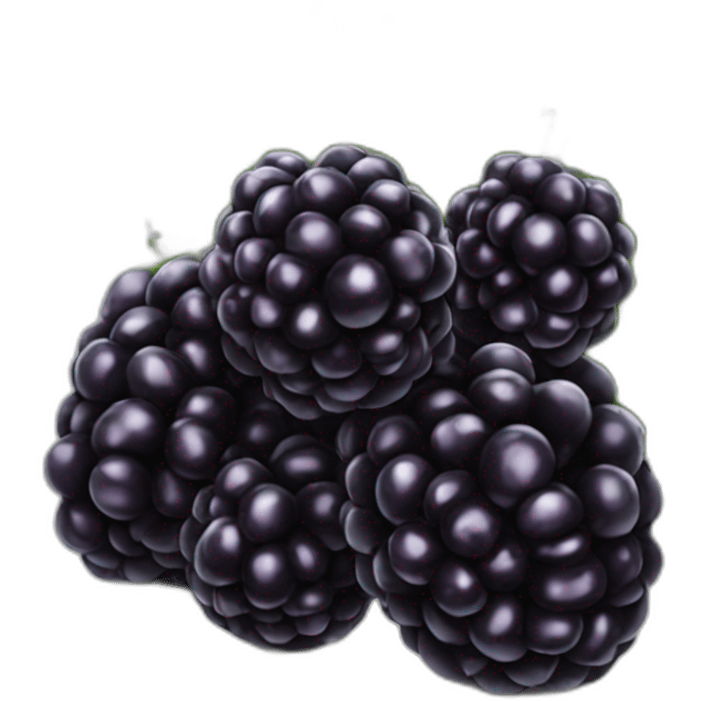 Blackberries emoji