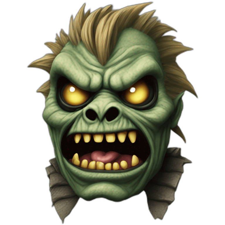 eddie monster iron maiden emoji