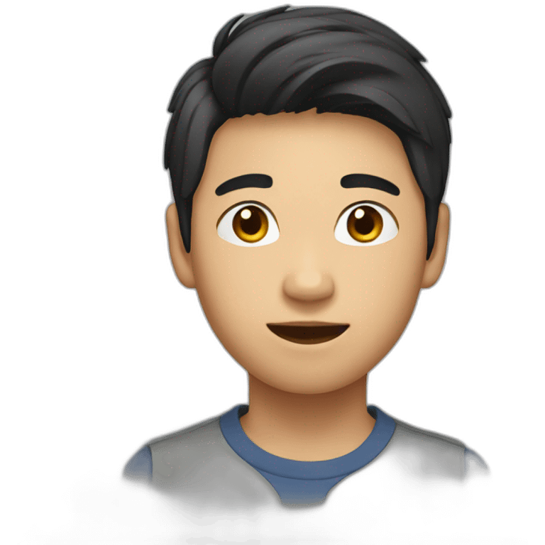 Asian boy emoji