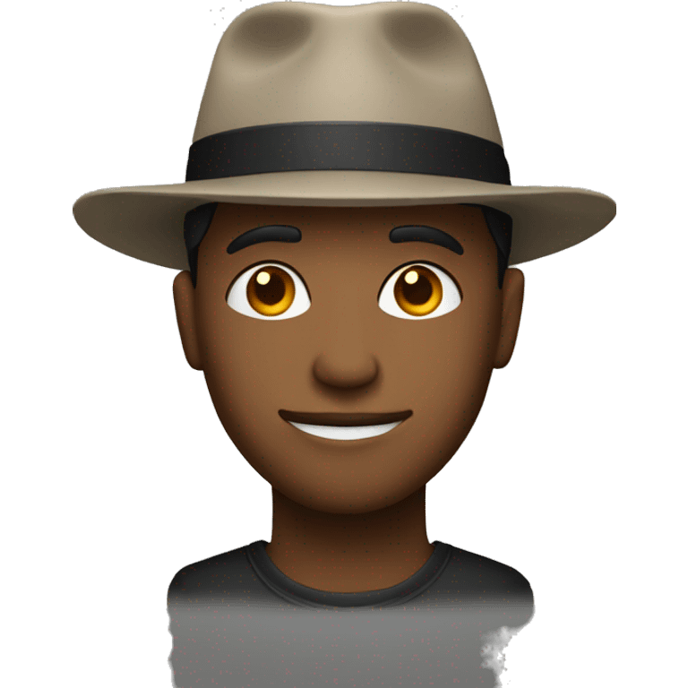 jamal with hat emoji