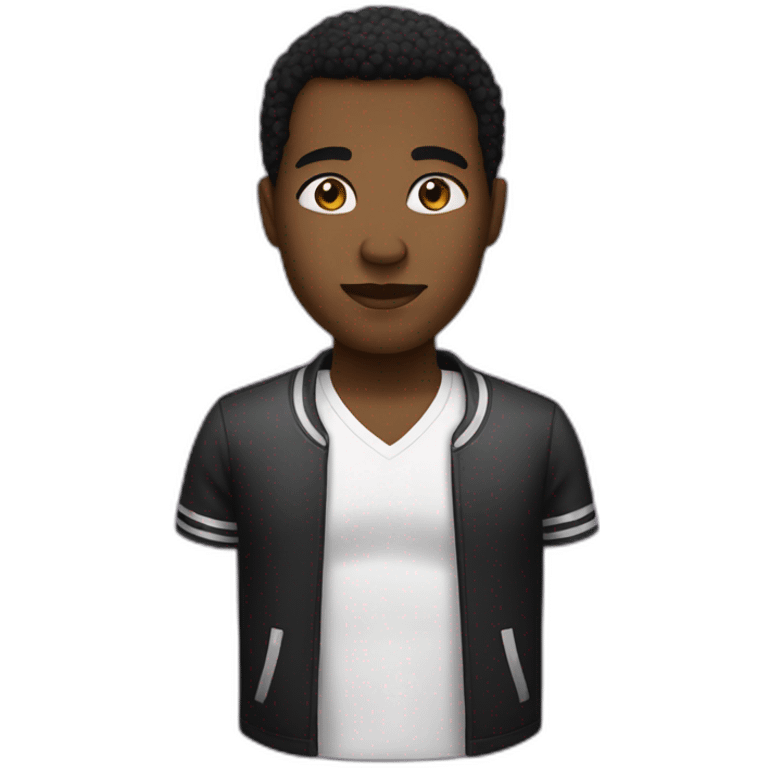 African American in the club  emoji