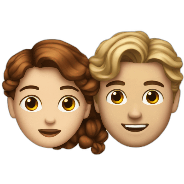 Titanic Kate et Jack emoji