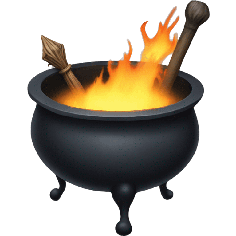 A witch’s Cauldron ￼ emoji