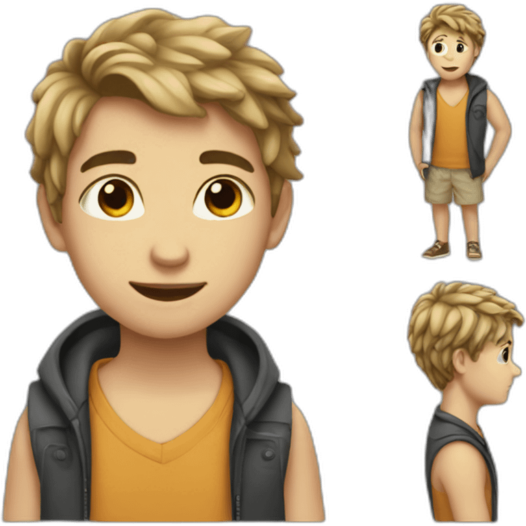 Beautiful boy emoji