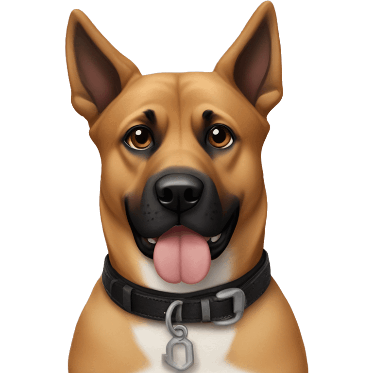 German shephard and boxer dog mix emoji