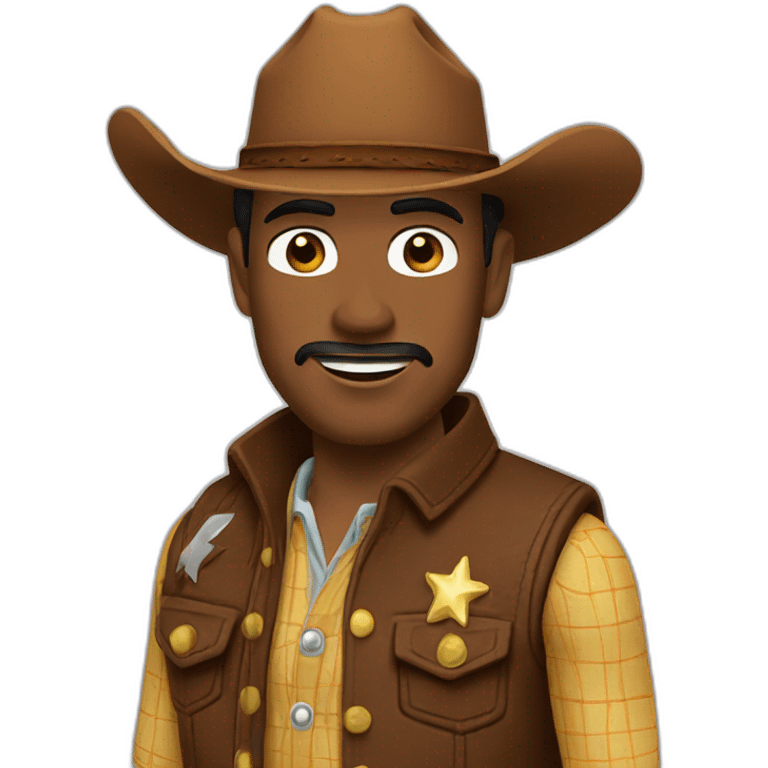 Cowboy toy story emoji