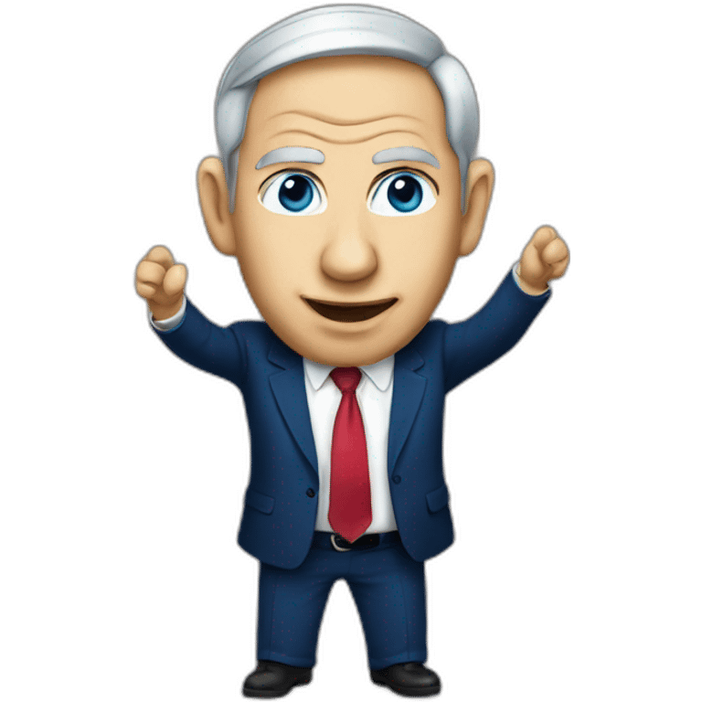 netanyahu against lgbt emoji