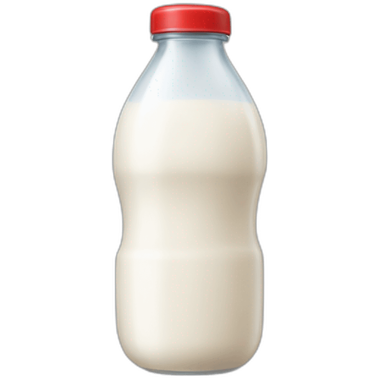 realistic yakult bottle emoji