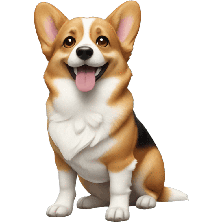 corgi dog emoji