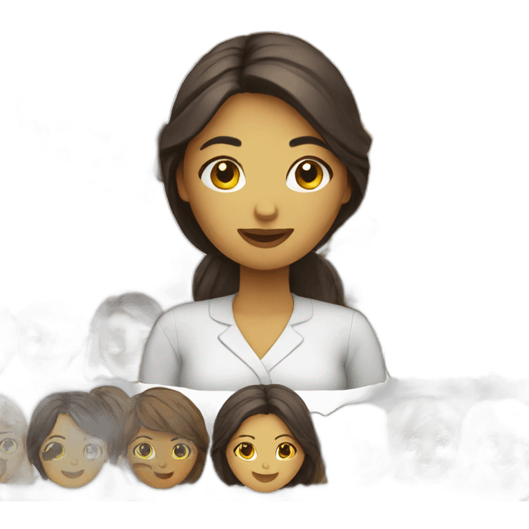 Community Manager mujer emoji