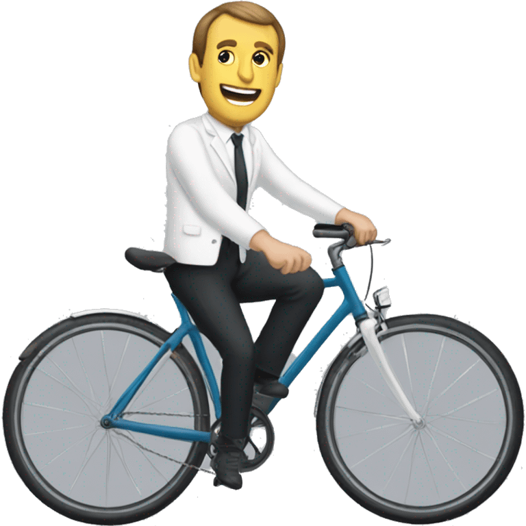 macron vélo emoji