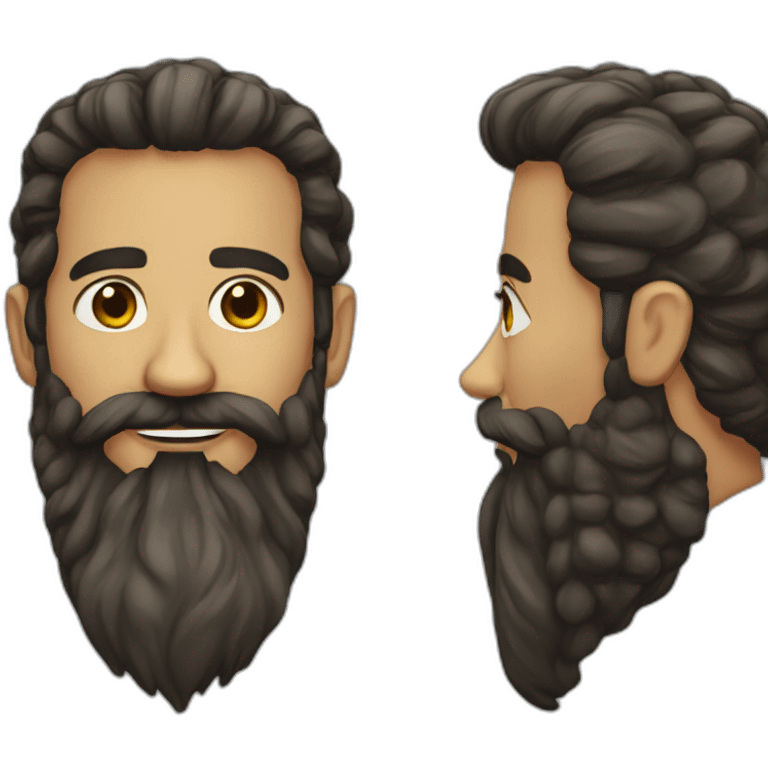 french portuguese beard emoji