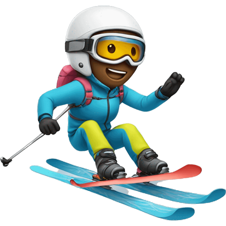 skiing  emoji