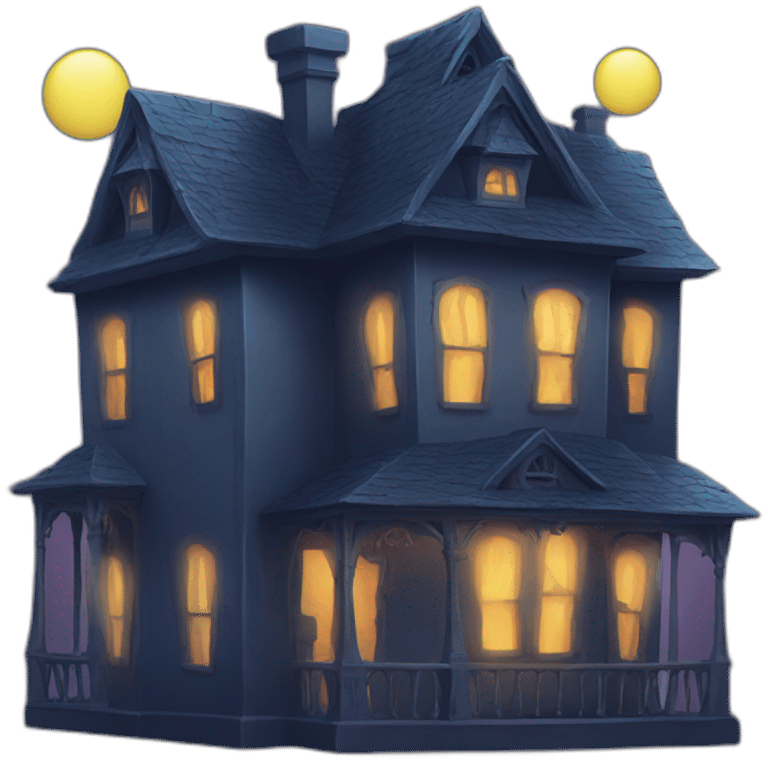 haunted house emoji