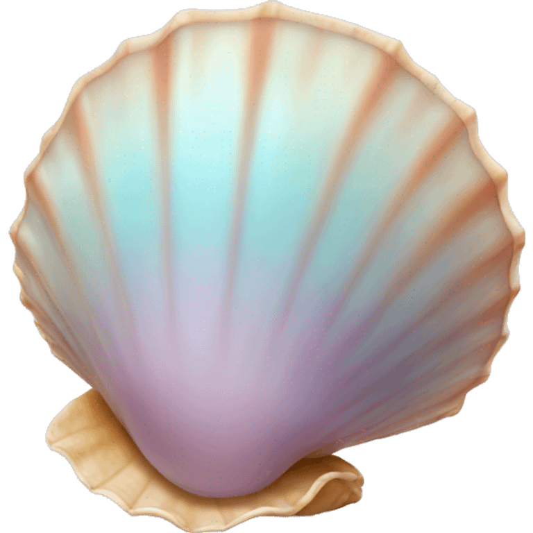 rare pastel shell emoji