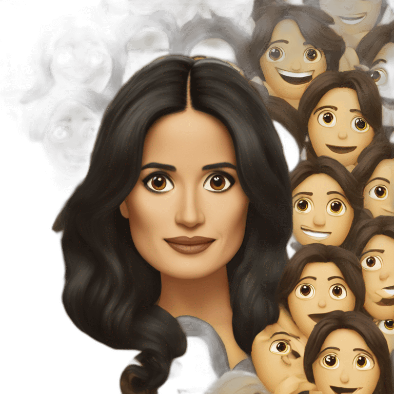 salma hayek emoji