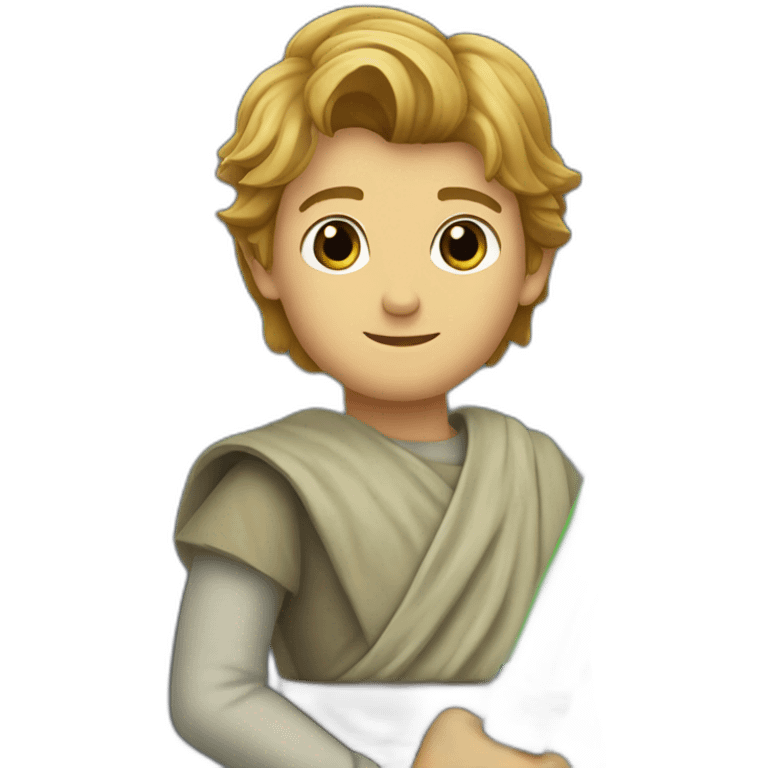 Luke green lightsaber emoji