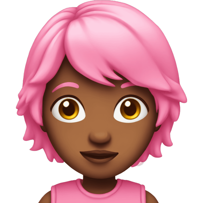 Pink cute  emoji