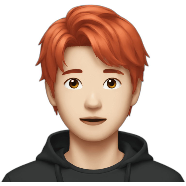 Yuta nct red hair emoji