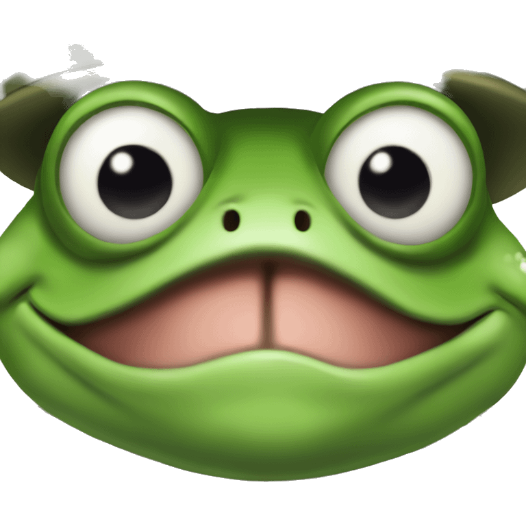 Army frog emoji