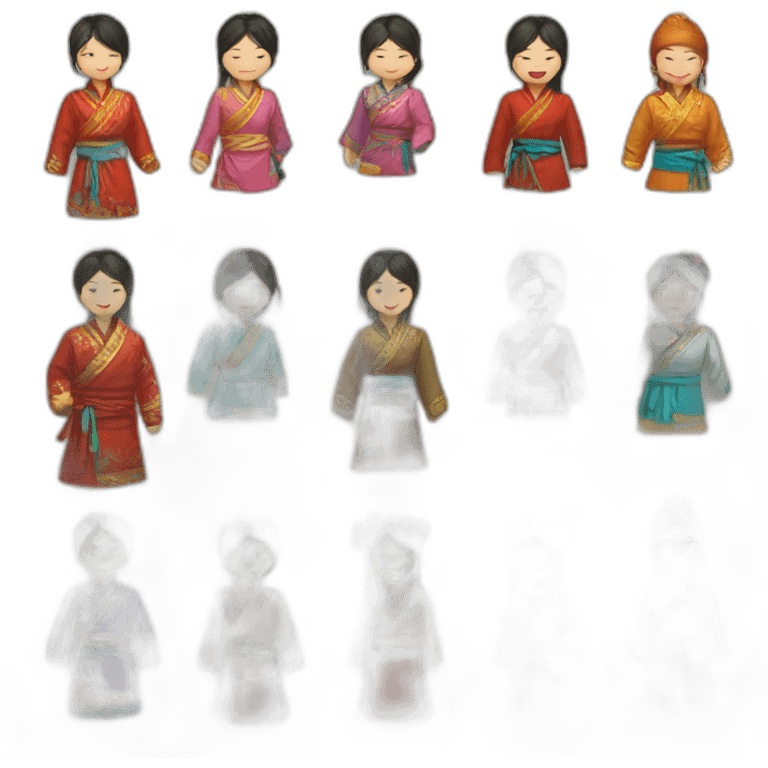 mongolian clothes emoji