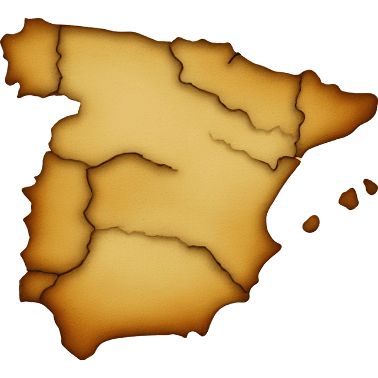 mapa de españa emoji