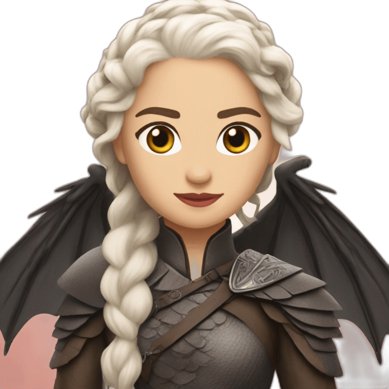 Daenerys anda drogon emoji